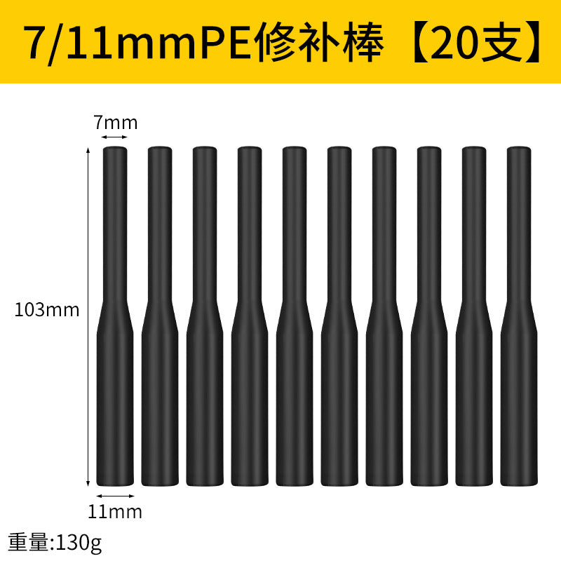 Ppr pipe repair tool pe leak repair handy gadget hole repair hot melter welding head pert repair glue stick