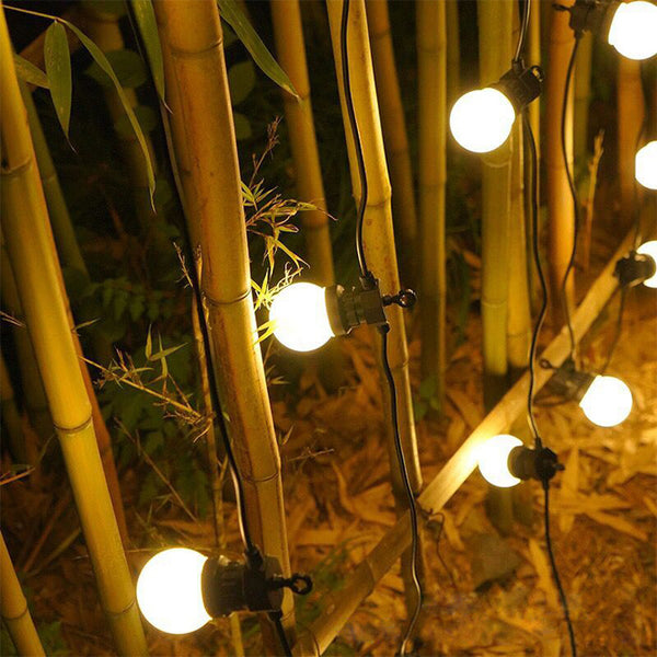 LED solar bulb light big ball G50 super bright bulb string canopy tent outdoor S14 super bright bulb lights