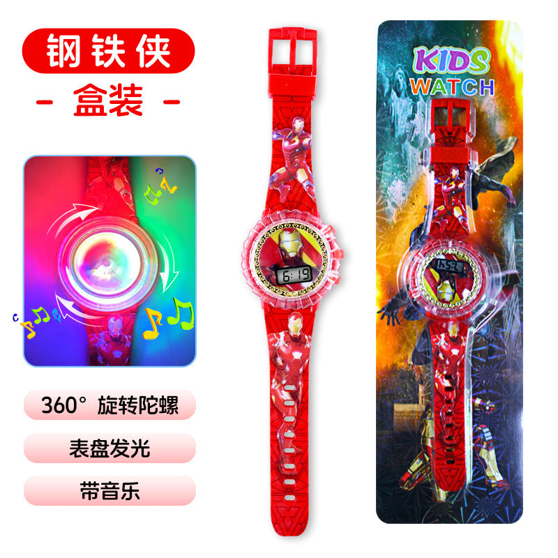 New sanrio colorful light-up children's electronic watch - my melody & hello kitty - perfect gift for kindergarten & elementary school boys & girls