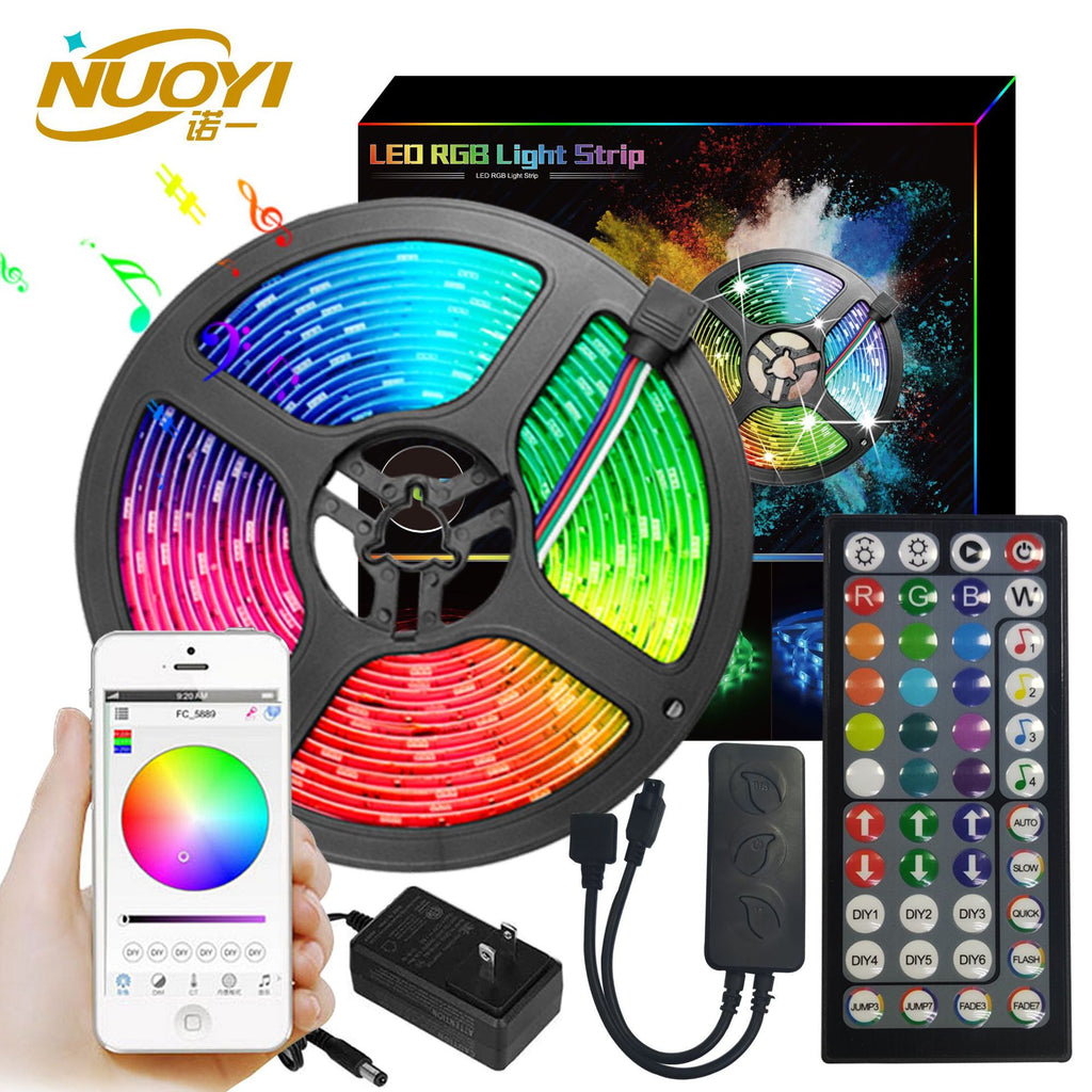 Cross-border smart bluetooth LED light strip bar indoor home living room lighting rgb light strip set LED soft light strip