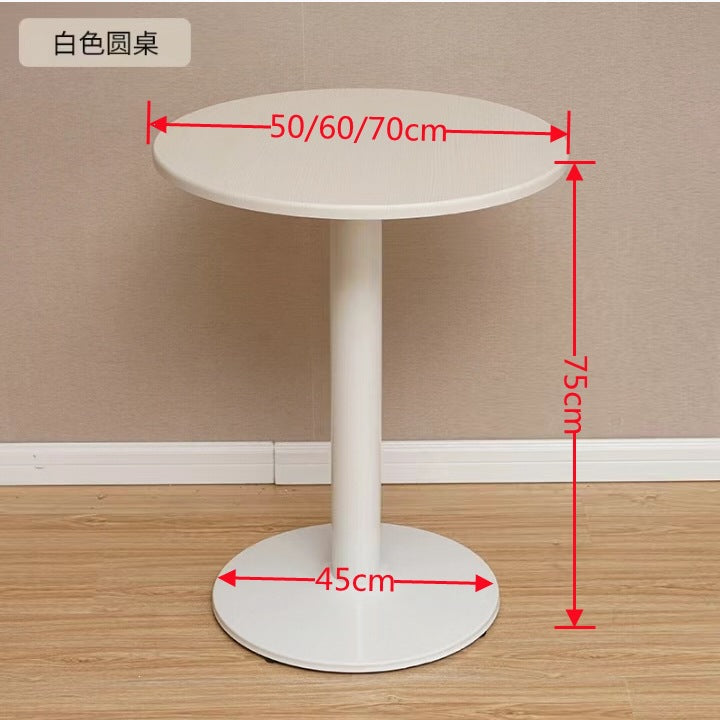 Negotiation table small table round table coffee table dining table combination casual modern style coffee table round balcony dining table bar