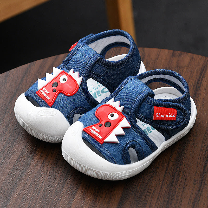 Baby sandals & first walker shoes -  summer new arrivals - sizes 0-1-2 years - soft sole sandals for baby boys & girls