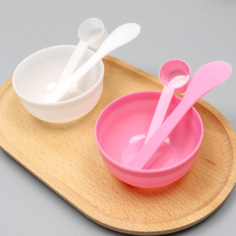 Wholesale beauty supplies: plastic mask mixing bowl, mask brush, and makeup brush set for diy sheet masks