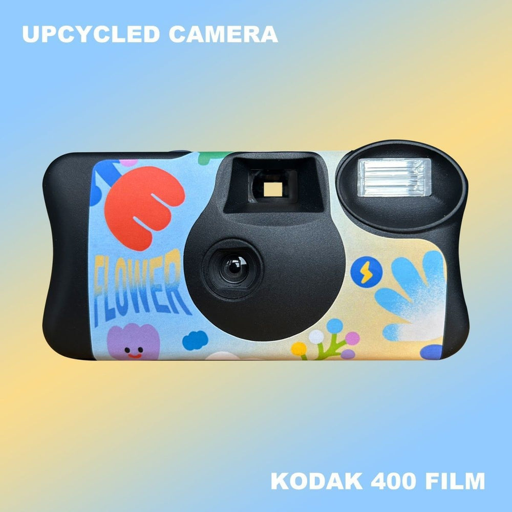Diffuse garden reinstall kodak 400 disposable film camera film point and shoot colorful creative birthday gift