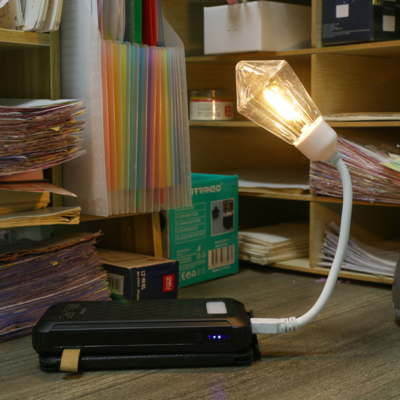 USB plug-in folding tungsten wire night light eye protection learning creative gifts dormitory desk student reading night light