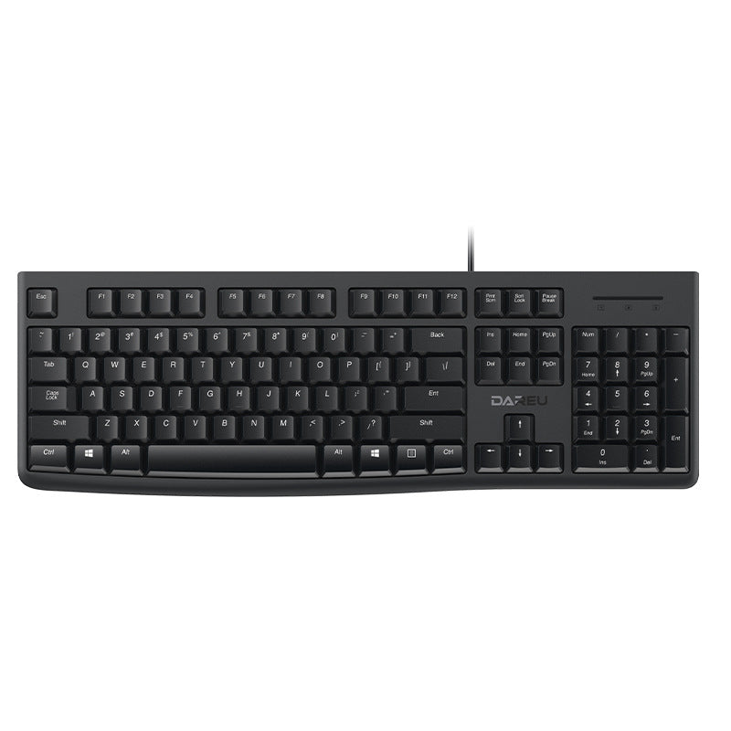 Dareu lk185t wired keyboard and mouse combo - usb keyboard for desktop, laptop, business, office, and home use