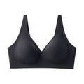 french seamless bra thin jelly glue soft support breast reduction fashion women's plus size bra