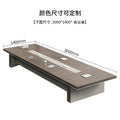 Conference table workstation long table conference room reception desk large conference table minimalist modern table and chair set