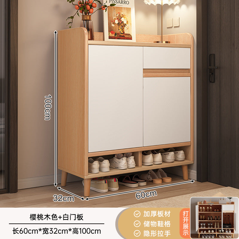 Large capacity shoe cabinet for home use - entryway, hallway, and outdoor console table all-in-one storage - new shoe rack