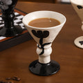 Stylish high-looking ins mug household water cup goblet ceramic milk coffee cup couple breakfast gift