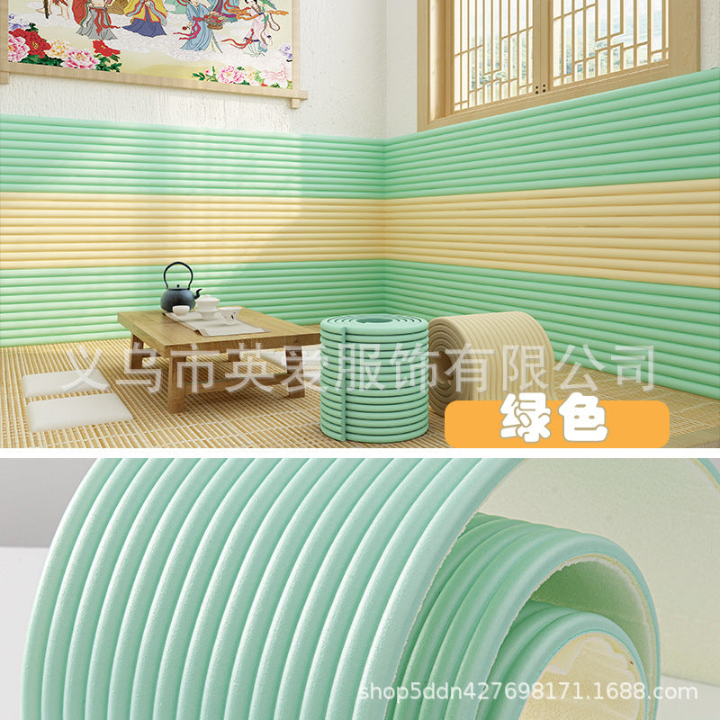 Anti-collision strip, children, babies, environmentally friendly, non-toxic, free sticker, seamless bay window corner door frame corner hemming, anti-collision