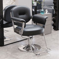 Hairdressing chair, hair salon special fashion, rotatable adjustable hairdressing shop chair, can be reclined for hair cutting, perm and dyeing hairdressing chair