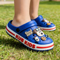 Kids slippers boys and girls summer baby clogs eva soft bottom indoor beach shoes children's sandals river tracing