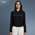 Women's outdoor stand collar sun protection jacket - spring/summer short style, fashionable, versatile, casual activewear, lightweight outerwear d25105