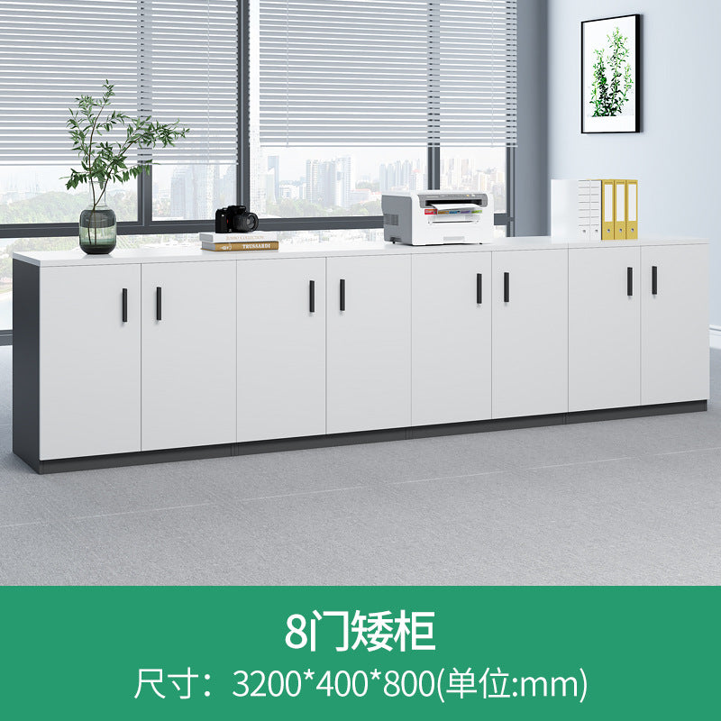 Office tea cabinet low cabinet file cabinet office partition side cabinet locker locker printer placement cabinet