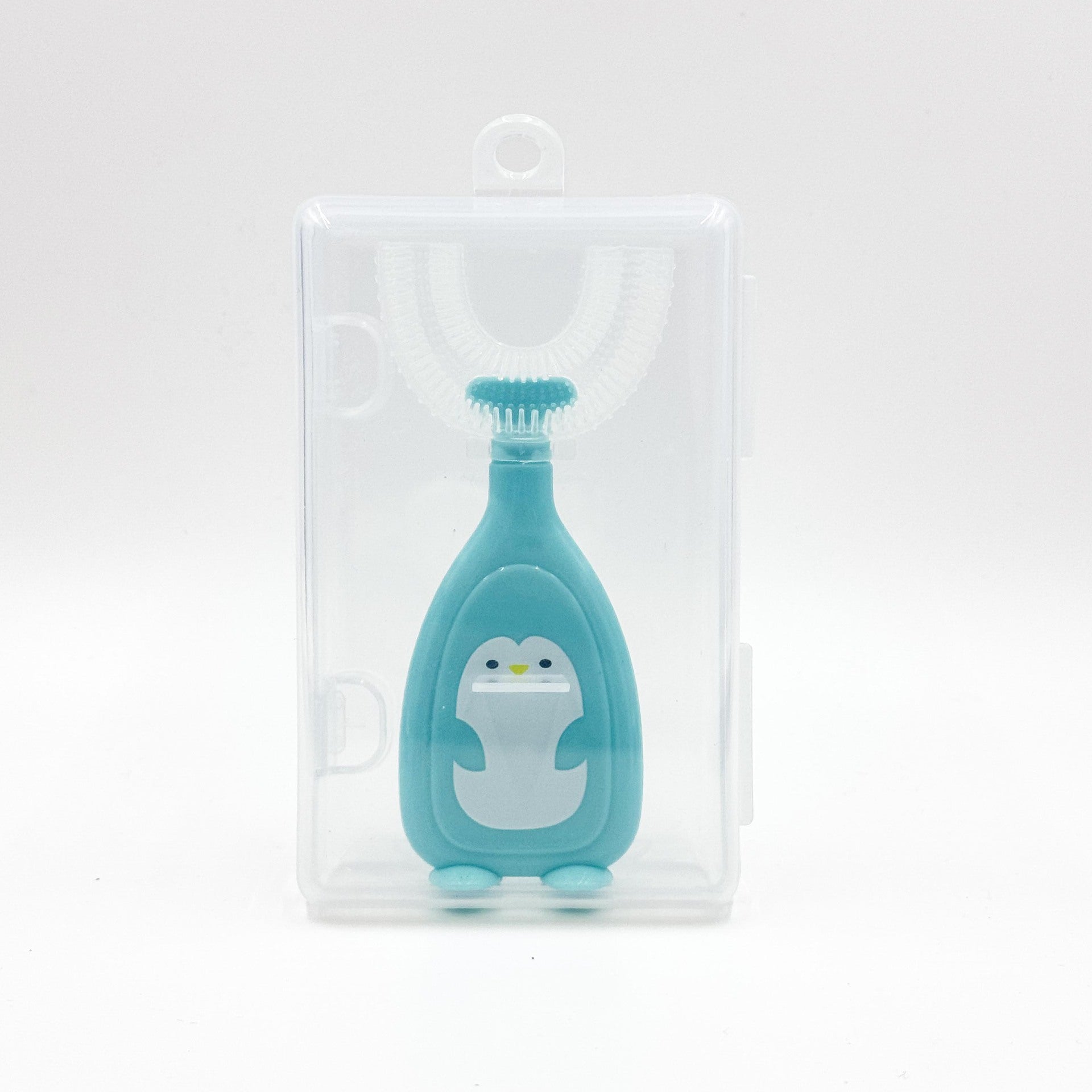 Children's u-shaped toothbrush Soft bristle silicone toothbrush Baby oral cleaning toothbrush Children's toothbrush wholesale