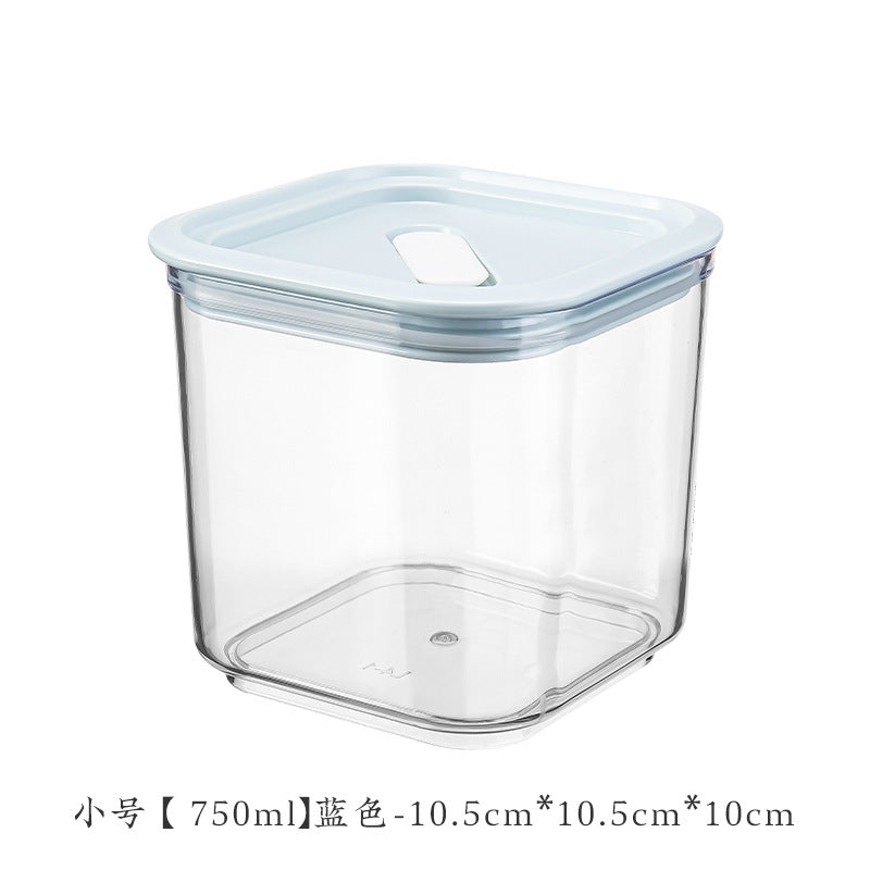 Food, snacks, grains, nuts, storage, sealed box, kitchen, living room, moisture-proof and dustproof, can be stacked with large storage tanks