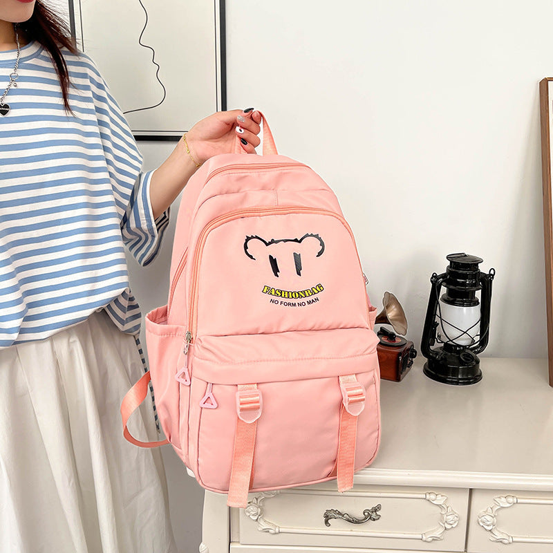 Backpack wholesale new Harajuku campus ladies Korean version large capacity versatile student schoolbag leisure travel backpack