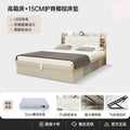 (upgraded white bed) + 15cm ergonomic coconut coir mattress combo