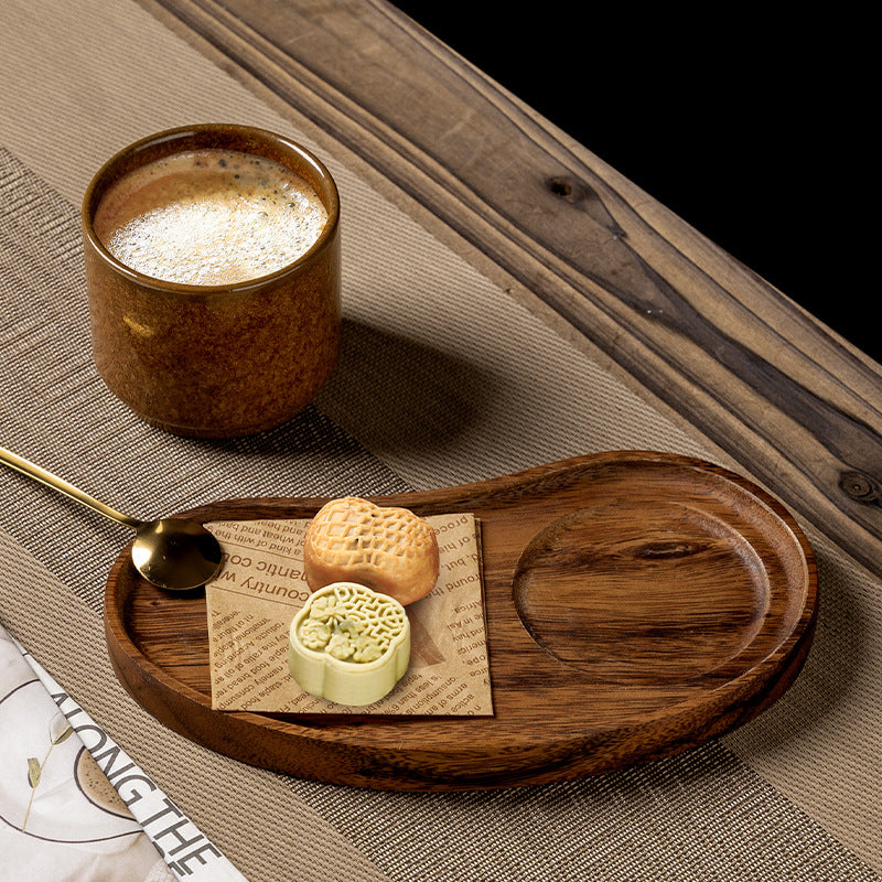Japanese retro rustic pottery coffee cup afternoon tea latte high-end ceramic kiln-change cup latte art cup drawstring cup water cup