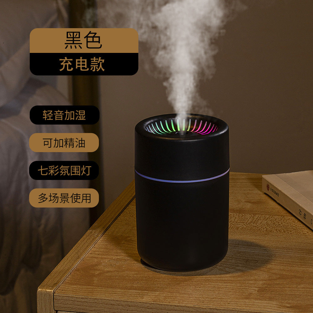 Small wireless humidifier usb rechargeable portable office desktop air mist humidifier for home use - quiet operation