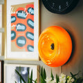 Bedside night light table lamp accessible luxuryclassy creative decorative table lamp atmosphere glass table lamp donut table lamp