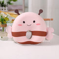 Little bee memory pillow (pink)