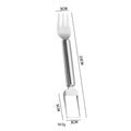 New stainless steel watermelon slicer - creative home watermelon cutting tool for scooping out flesh and fruits
