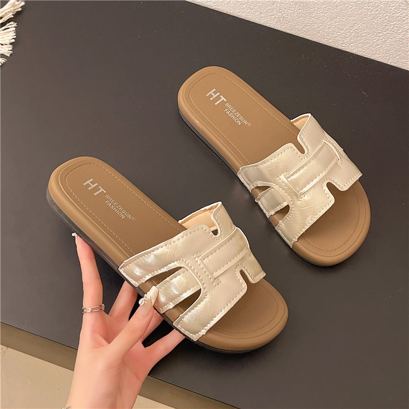 2025 summer fashion toe-out sandals wholesale: rhinestone butterfly slippers, crystal anti-slip fairy sandals, versatile sandals