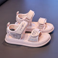 Girls' sandals: new  summer collection - open-toe princess sandals for kids, stylish non-slip beach shoes for girls (sizes for mid-to-large children)