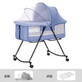 Foldable and portable bassinet crib - newborn bed, cradle, baby rocker, multi-functional splicing bed for big kids