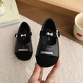 Vancahao girls' leather shoes -  spring/autumn new collection: stylish flats, princess shoes, korean style, soft sole single shoes for girls