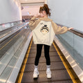 Girls' sweatshirt - spring/autumn collection : new, stylish, and trendy autumn apparel for little girls. popular long-sleeved top for autumn