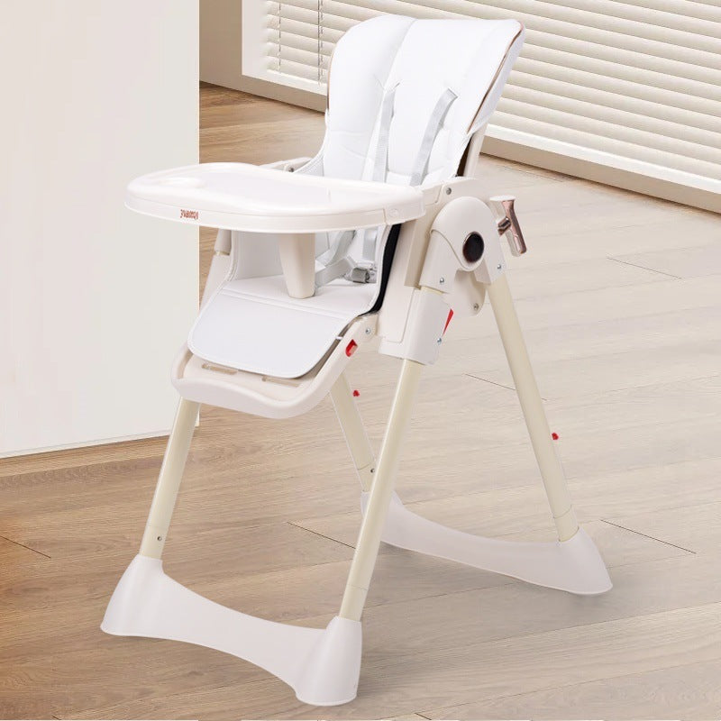 Baby dining chair foldable, reclining, rocking, portable baby eating seat, home baby meal rocking chair