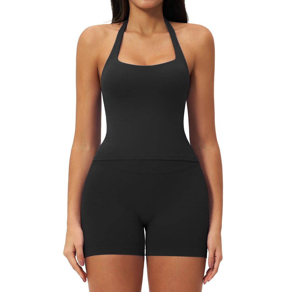 Seventy billion seamless yoga suit women's tight quick-drying suit outdoor casual sports running fitness suit 7790