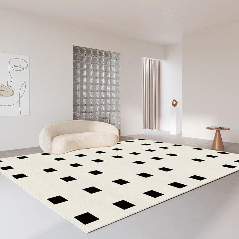 Sofa rug, light luxury, high-end living room bedside rug, bedroom anti-fall ins coffee table rug, simple modern household floor mat