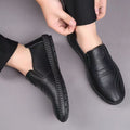 New arrival business formal leather shoes men's casual wedding groom british heightening summer breathable youth pointed toe men's shoes