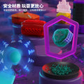 Kids puzzle stereo building large capsules electrical building blocks toys mechanical electric circuit science and education physics small experiment