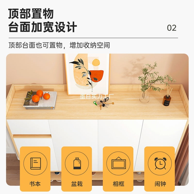 Shoe cabinet Home entrance Simple modern entry Living room Simple small apartment Large capacity Economic storage Shoe rack