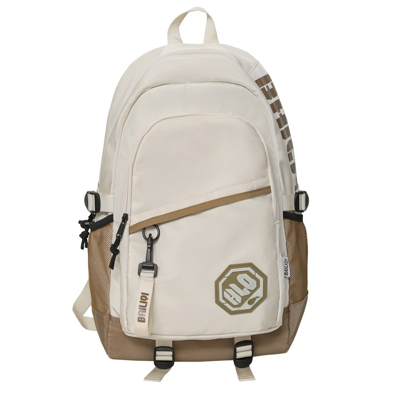 2025 new arrival: factory direct, high-capacity, durable, water-resistant fabric backpack - minimalist, trendy, and cool for middle school students