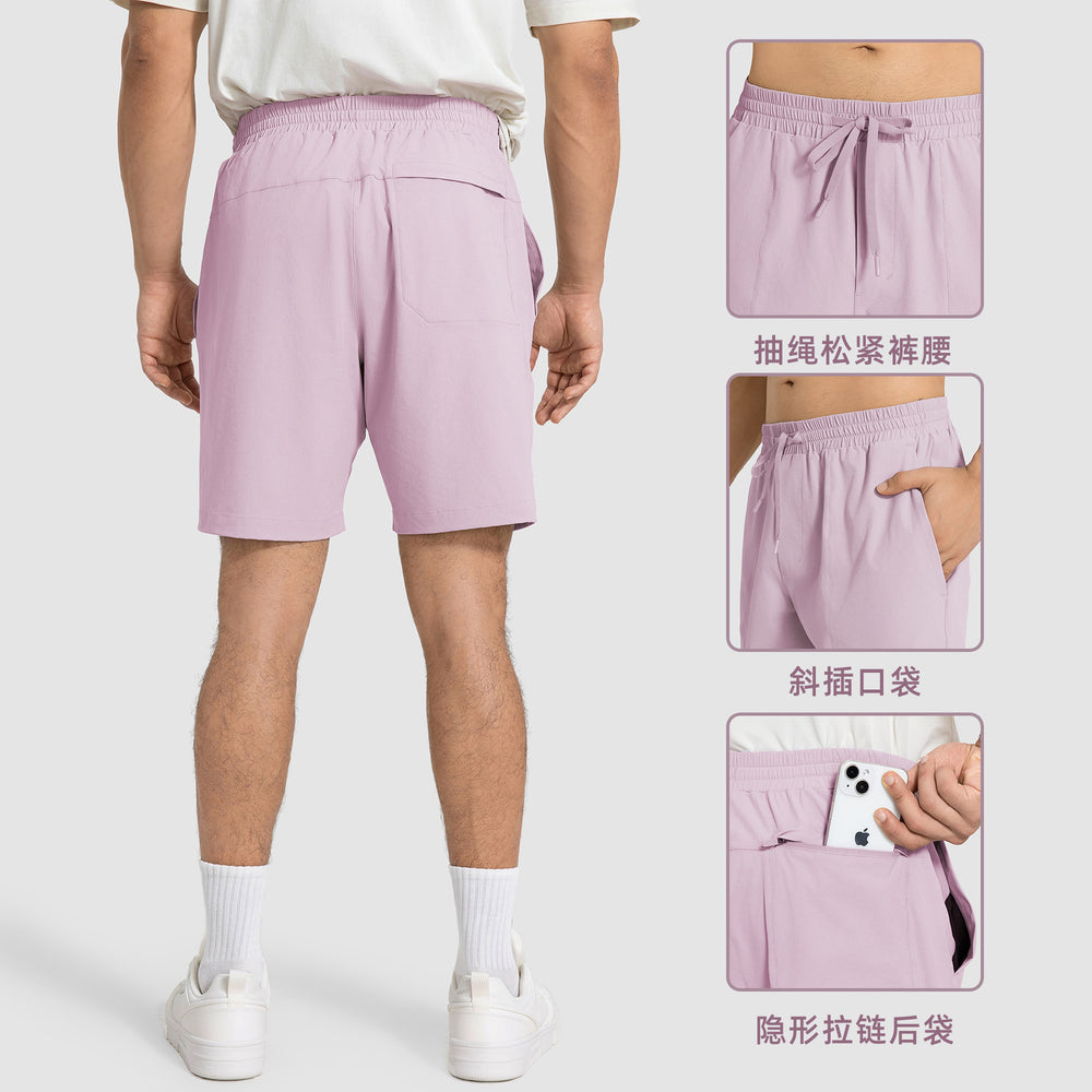 Summer loose running sports fitness shorts men's light and breathable quick-drying fashioncasual pants men's clothing dmk005