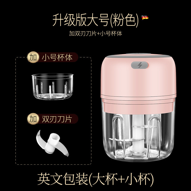 Baby, baby food aid, cooking machine, electric garlic puree, grinder, electric garlic masher, garlic grinder, garlic beating