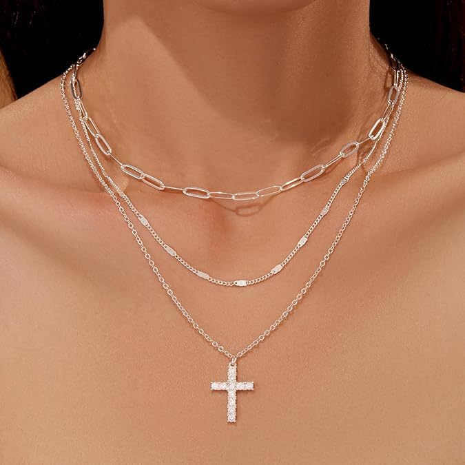 new arrivalfashioncasual stackable exquisite 14k gold-plated fashionbows paper clip pendant necklace