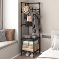 Corner simple coat rack floor bedroom bedside storage rack corner storage rack modern casual clothes rack