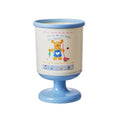 Cute and stylish tall trash can for home use. new model with a spring-loaded lid, perfect for bedrooms, living rooms, and bathrooms. large capacity waste paper basket