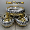 Food warmer 4l-5l-6l gold dot double-layer insulation box export cross-border factory direct sales insulated lunch box