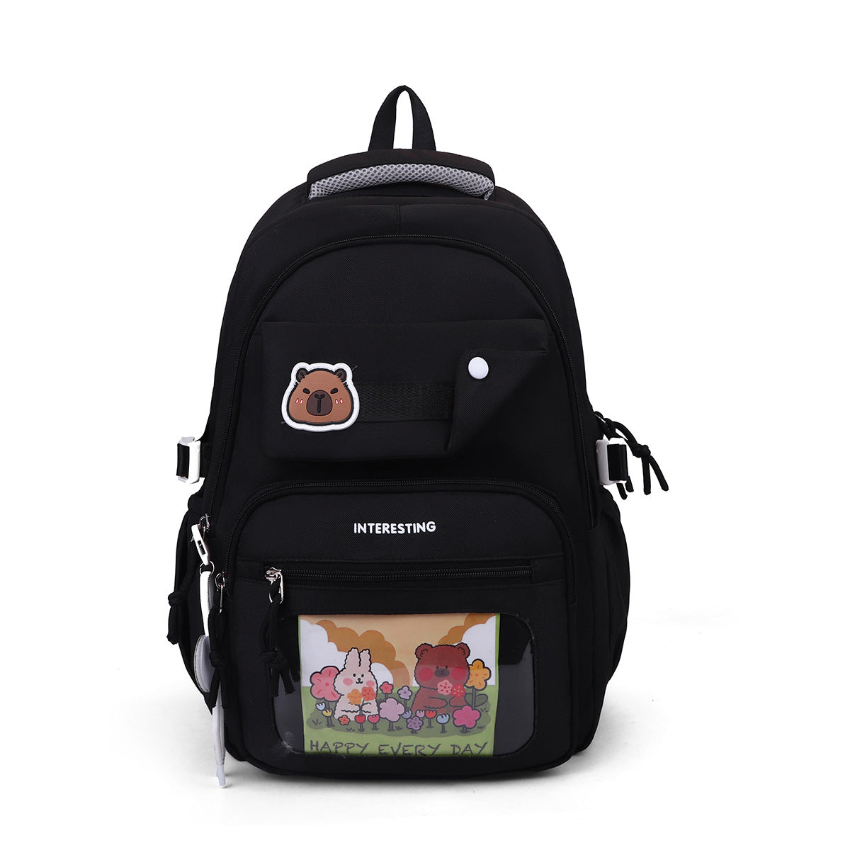 New Kapibara backpack, high-value casual backpack,  explosion, lightweight student schoolbag wholesale