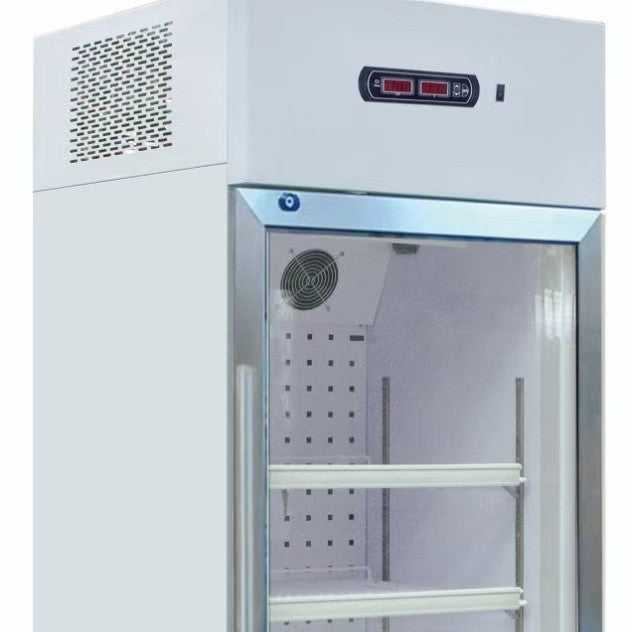 460l refrigerated storage cabinet for pharmaceuticals, 8-20°c biological vaccine cold storage, constant temperature refrigerated cabinet