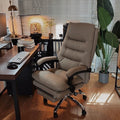 Home computer chair casual sofa chair study office chair seat comfortable long sitting reclining light luxury executive chair leather