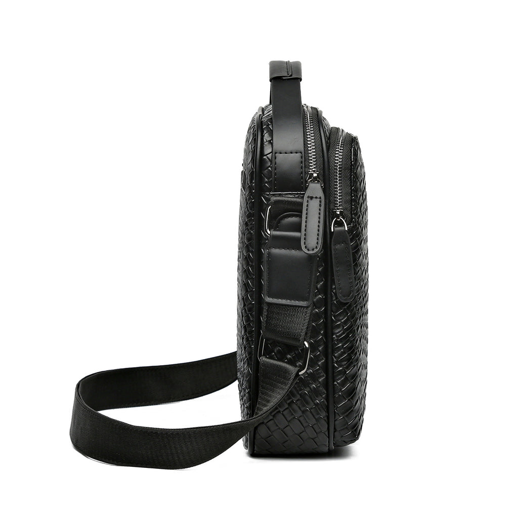 New Men's Fashion Casual Breast Bag Versatile Trend Portable Commuter Shoulder Bag Outdoor Travel Waterproof Messenger Bag